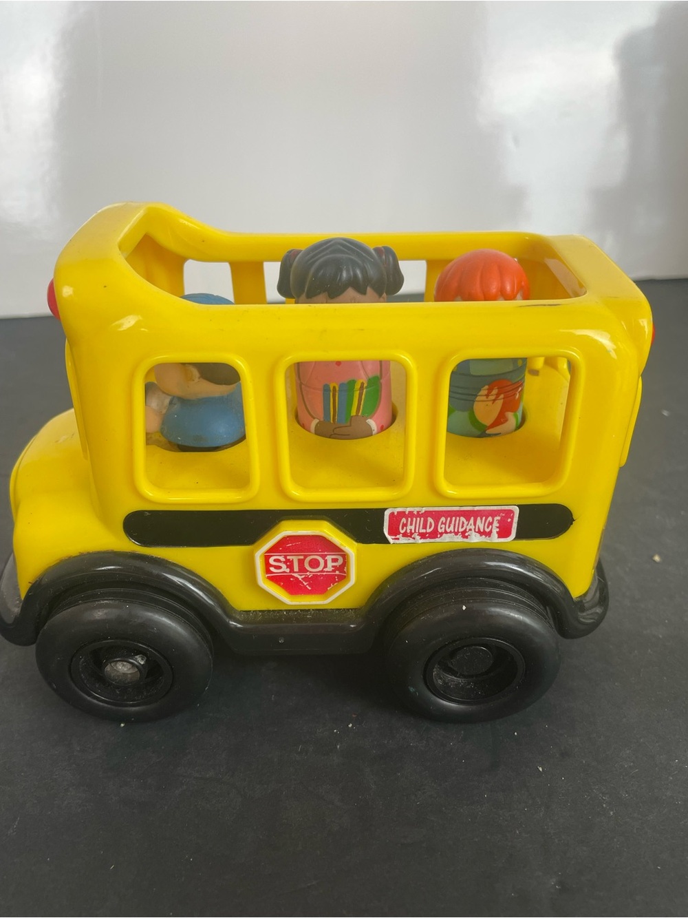 Yellow School Bus Toy with Figures - Child Guidance
